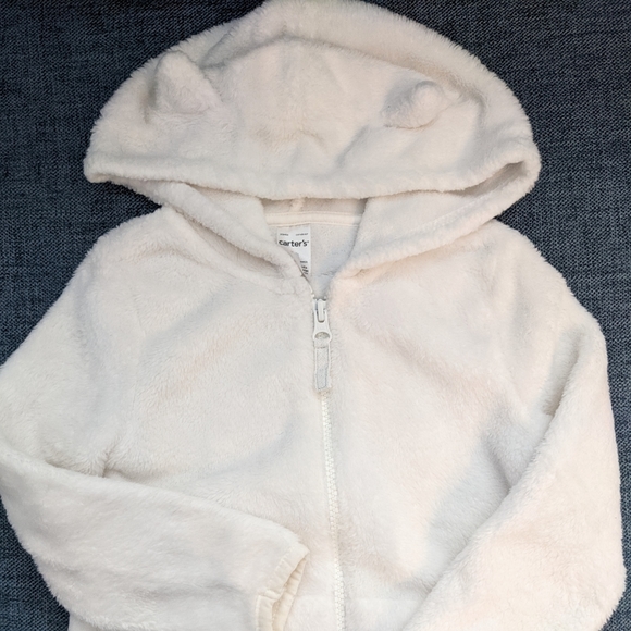 Plush Zip Up - Picture 2 of 2